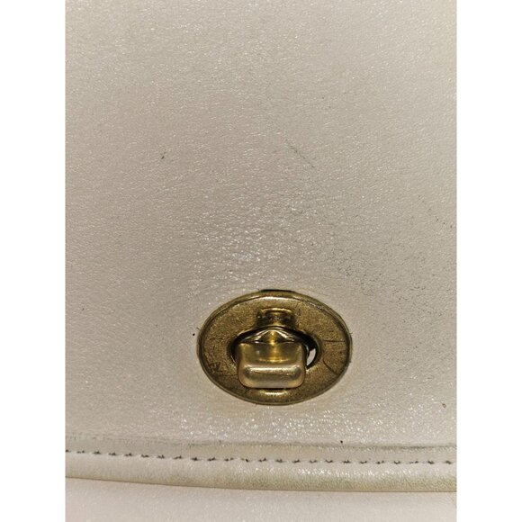 Vintage Coach Women's Bone Leather City Bag 9790 Crossbody Shoulder Bag 2419 - Picture 12 of 13